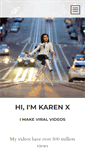 Mobile Screenshot of karenx.com